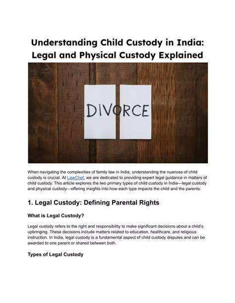 LegalandPhysicalCustodyExplained