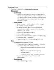 PreparingforNegotiations:GatheringEssentialDocuments